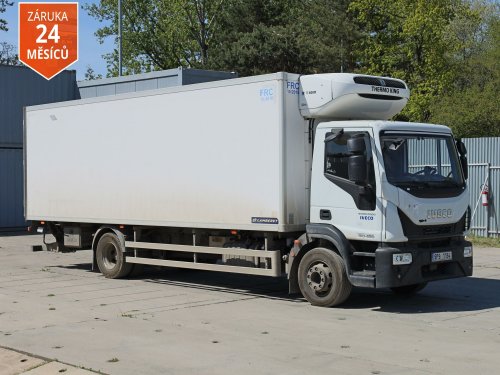 Iveco EUROCARGO 160-280 TERMO KING T800R, HYDRAULICKÉ ČELO BÄR, 16 TUN,18 PALET, AUTOMAT, SERVISOVÁNO
