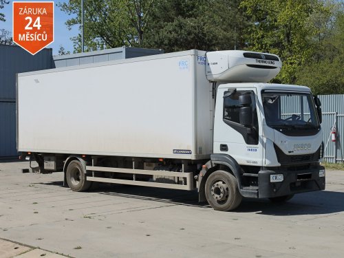Iveco EUROCARGO 160-280 TERMO KING T800R, HYDRAULICKÉ ČELO BÄR, 16 TUN,18 PALET, AUTOMAT, SERVISOVÁNO