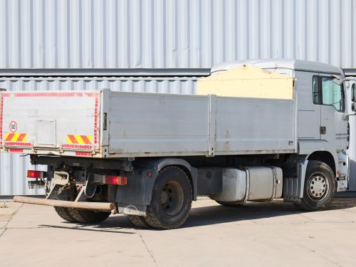 MAN TGA 18.460, S-3, 12 CBM, TŘÍSTRANNÉ SKLÁPĚNÍ, INTARDÉR, NOVÉ ZADNÍ PNEU