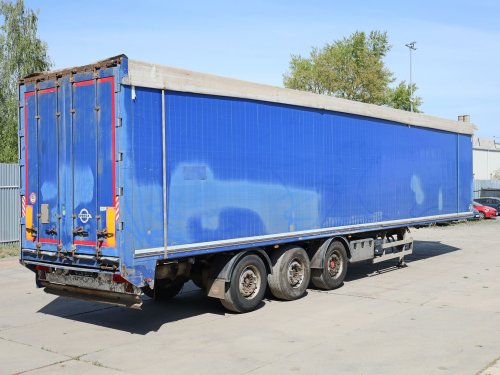 BODEX KIS 3W-A,  POSUVKA , 92 CBM, KRYCÍ PLACHTA, NÁPRAVY SAF