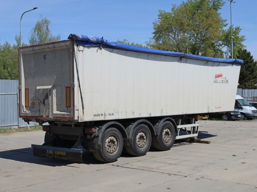 Kempf KOLEBA, 50 CBM, ZVEDACÍ NÁPRAVA, HLINÍK, MB NÁPRAVY, KRYCÍ PLACHTA