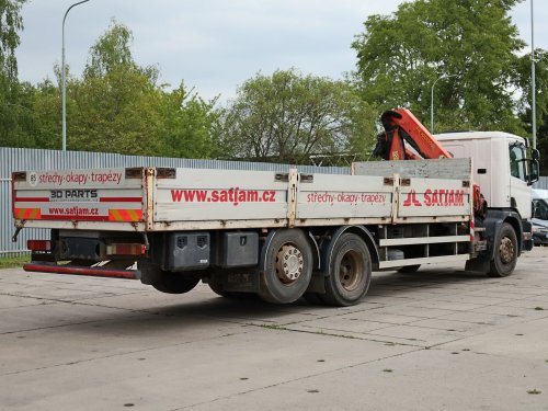 Scania 94G 260, 6x2, HYDRAULICKÁ RUKA PALFINGER PK 10000 (MAX 8 M), ZVEDACÍ NÁPRAVA, NOVÉ BRZDY