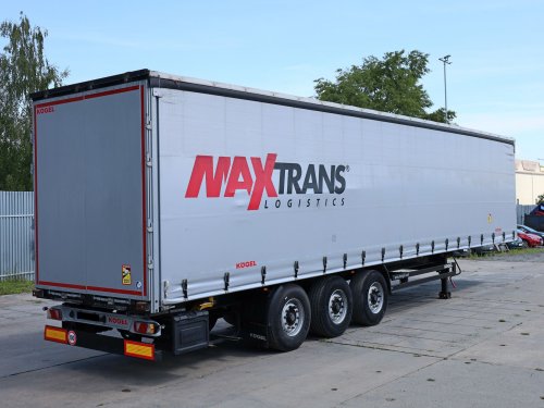 Kögel SN 24, STANDARD, 36 TUN, 33 PALET, PŘÍZDVIH STŘECHY, ZVEDACÍ NÁPRAVA