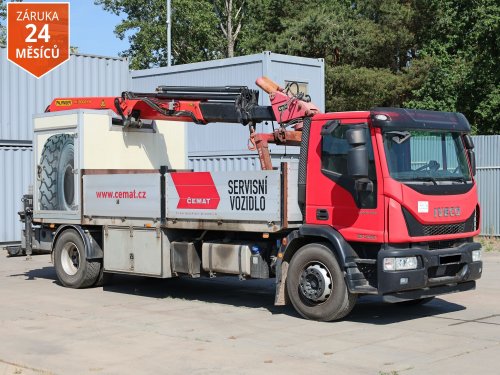 Iveco EUROCARGO 190-320L, EURO 6, 18 TUN, HYDRAULICKÁ RUKA NA DO PALFINGER PK (MAX 14 M, MAX 6000 KG), PRAVIDELNÝ SERVIS IVECO