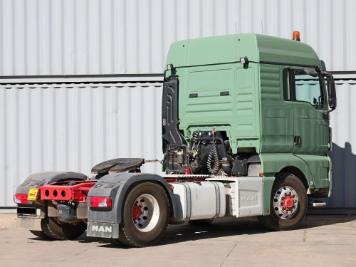 MAN TGX 18.510, 4x4, POHON PŘEDNÍ NÁPRAVY SYSTÉMEM HYDRODRIVE, EURO 6, STANDARD, DVOUOKRUHOVÁ HYDRAULIKA, RETARDÉR