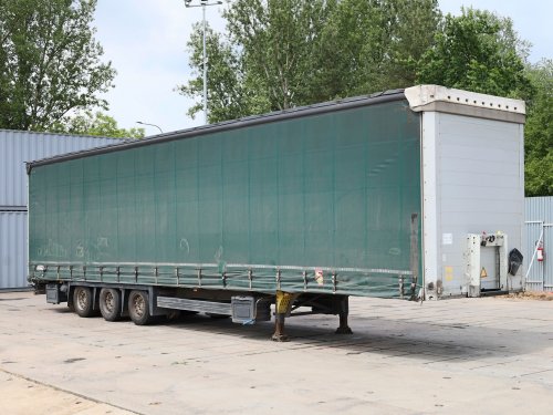 Schmitz CARGOBULL, LOW DECK, TŘÍSTRANNÁ SHRNOVACÍ PLACHTA, PŘÍZDVIH STŘECHY, NÁPRAVY SCHMITZ