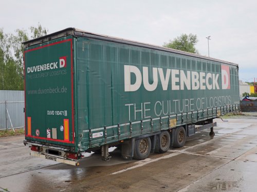 Schmitz CARGOBULL, LOW DECK, 33 PALET, TŘÍSTRANNÁ SHRNOVACÍ PLACHTA, DVĚ PŘÍDAVNÉ NOHY JOST
