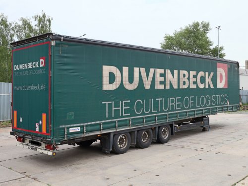 Schmitz CARGOBULL, LOW DECK, 33 PALET, PŘÍZDVIH STŘECHY, TŘÍSTRANNÁ SHRNOVACÍ PLACHTA