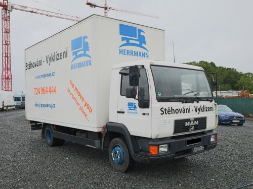 MAN L 2000 8.163, 7,5 TUNY, 12 PALET, NOVÁ STK
