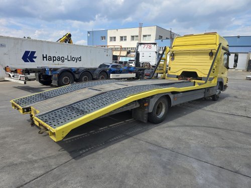 Mercedes-Benz ATEGO 818 L, HYDRAULICKÝ NAVIJÁK, NÁJEZDOVÉ RAMPY