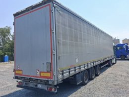 Kögel S24-1, LOW DECK, ZVEDACÍ NÁPRAVA, 33 PALET, SAF NÁPRAVY, TŘÍSTRANNÁ SHRNOVACÍ PLACHTA