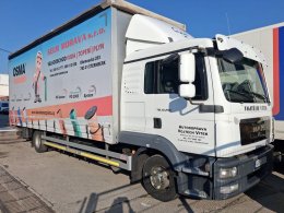 MAN TGL 12.250,  EURO 5, 12 TUN, 18 PALET, SKLÁDACÍ HYDRAULICKÉ ČELO DHOLLANDIA (MAX 1500 KG)