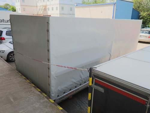 Agados ADAM 15, SKLOPNÝ S PLACHTOU, 8 PALET