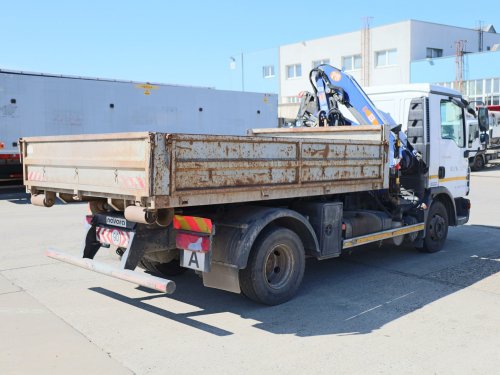 MAN TGL 12.220, NÁSTAVBA NAVARA, HYDRAULICKÁ RUKA PM 8 S DÉLKOU 8,7 METRŮ A NOSNOSTÍ AŽ 3,1 TUNY