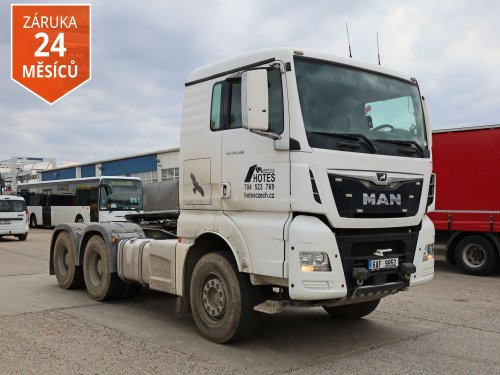 MAN TGX 26.500, STANDARD, 6X4, HYDRAULIKA, AUTOMAT, EURO 6, RETARDÉR, XL KABINA, SERVISOVÁNO