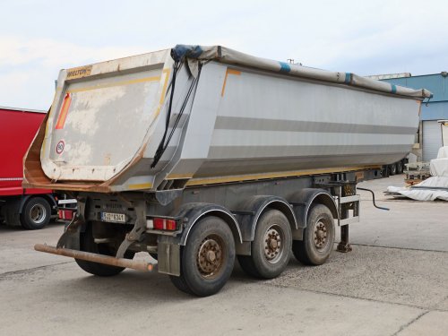 Wielton NW-3, HARDOX, 30 CBM, NÁPRAVY BPW 9 TUN, PO VELIKÉM SERVISU ZA 300 TIS (PÍST, BRZDY, PNEU)