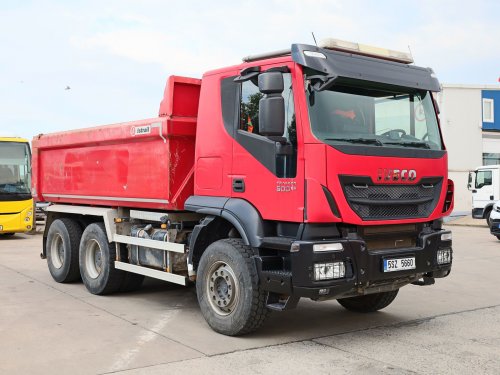 Iveco TRAKKER, S-1, 6X4, 12 CBM, HARDOX, DUMPER, TOP STAV, TOP PNEU