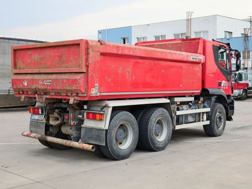Iveco TRAKKER, S-1, 6X4, 12 CBM, HARDOX, DUMPER, TOP STAV, TOP PNEU