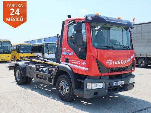 Iveco EUROGARGO 140E, EURO 6, VÝŠKA HÁKU 1 METR, SÍLA HÁKU 8 TUN, VÁLCŮ 6, ČEP 40MM