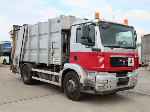 MAN TGM 18.290, ZOELLER, 18 TUN, EURO 5, NOVÝ MOTOR