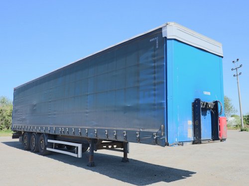 Kögel S24, STANDARD, TŘÍSTRANNÁ SHRNOVACÍ PLACHTA
