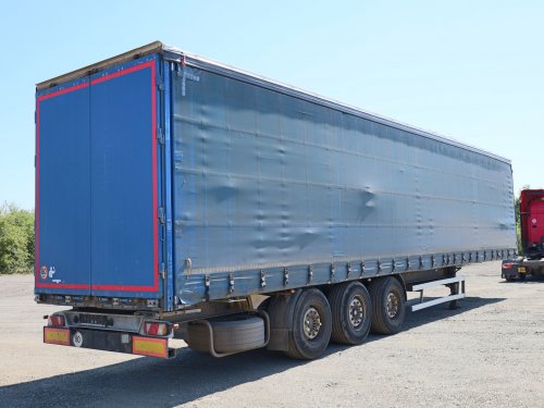 Kögel S24, STANDARD, TŘÍSTRANNÁ SHRNOVACÍ PLACHTA