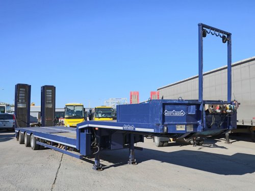 Nooteboom mco-48-03, STANDARD, 48 TUN, HYDRAULICKÝ NAVIJÁK, ZVEDACÍ NÁPRAVA, NOVÉ PNEU, NÁPRAVY SAF 10 TUN