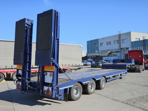 Nooteboom mco-48-03, STANDARD, 48 TUN, HYDRAULICKÝ NAVIJÁK, ZVEDACÍ NÁPRAVA, NOVÉ PNEU, NÁPRAVY SAF 10 TUN