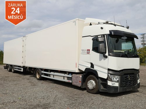 Renault T 430, PRŮJEZDNÁ TANDEMOVÁ SOUPRAVA, EURO 6, 18 TUN, PRAVIDELNÝ SERVIS RENAULT+ PŘÍVĚS WECON PC,  NOVÁ STK