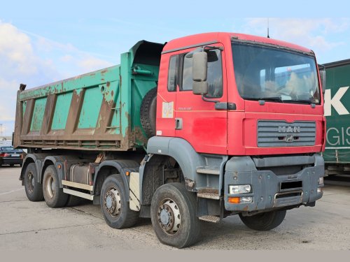 MAN TGA 41.410, 8X6, S-3, HARDOX, 22 CBM, DVĚ NATÁČECÍ NÁPRAVY