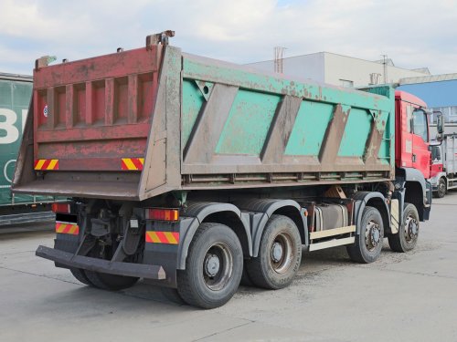 MAN TGA 41.410, 8X6, S-3, HARDOX, 22 CBM, DVĚ NATÁČECÍ NÁPRAVY