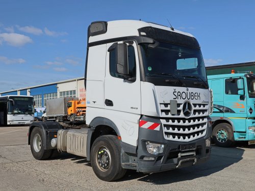 Mercedes-Benz AROCS 1843, CHIP NA 480 KW, EURO 6, STANDARD, HYDRAULIKA, NOVÉ PNEU, NOVÉ BRZDY, NOVÁ NÁDRŽ NA 700 LITRŮ