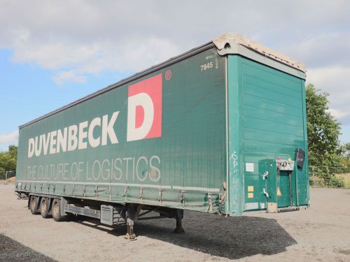 Schmitz CARGOBULL, LOW DECK, ZVEDACÍ NÁPRAVA, NÁPRAVY SCHMITZ, PŘÍZDVIH STŘECHY, TŘÍSTRANNÁ SHRNOVACÍ PLACHTA