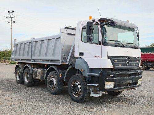 Mercedes-Benz AXOR 3240 K, 8x4, EURO 5, HARDOX, 32 TUN, 3-S, MEILLER KIPPER A BORDMATIC, PRAVIDELNÝ SERVIS