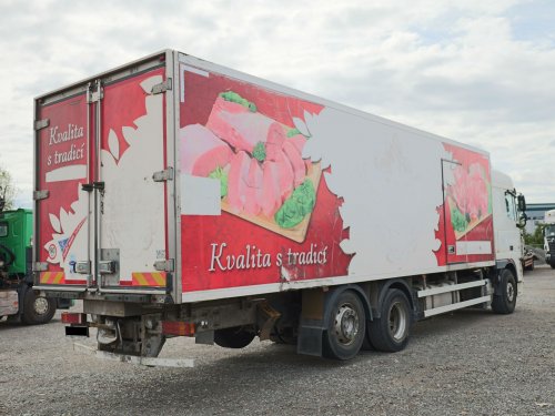 DAF FAN XF 105.420, EURO 5, 6x2, ZVEDACÍ NÁPRAVA, ZÁSUVKA 380 V, CARRIER SUPRA 850, 22 PALET