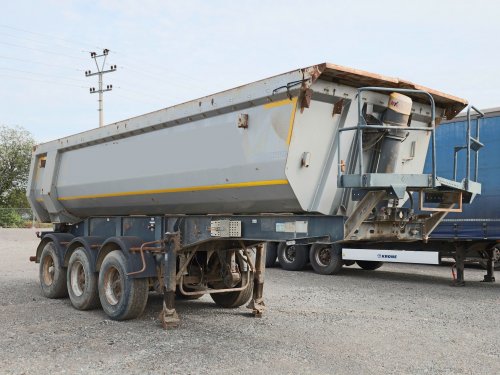 Schwarzmüller KIS-3/E, SKLÁPĚCÍ NÁVĚS HARDOX, 24 CBM, ZVEDACÍ NÁPRAVA, NÁPRAVY BPW