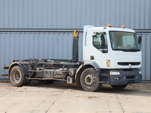 Renault PREMIUM 270 DCI, 19 TUN, NÁSTAVBA MARREL, DVA PÍSTY, TELESKOPICKÝ HÁK (VÝŠKA 150 cm), ZPĚTNÁ KAMERA