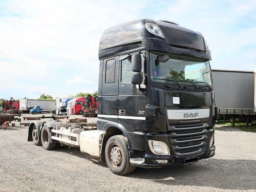 DAF XF 460, BDF, 6x2, ZVEDACÍ NÁPRAVA, AUTOMAT, EURO 6, SUPER SPACECAB, SERVISOVÁNO
