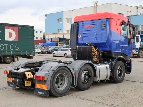 Iveco STRALIS AS 440S45 ACTIVE SPACE, STANDARD, 6x2, DVOUOKRUHOVÁ HYDRAULIKA, RETARDÉR, PROSTČEDNÍ ZVEDACÍ NÁPRAVA, PRAVIDELNÝ S