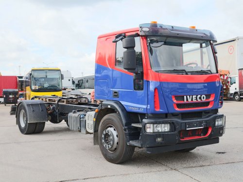 Iveco EUROCARGO 108E30, EURO 5, 18 TUN, ŠASÍ BEZ NÁSTAVBY, REPASE PŘEVODOVKY, PRAVIDELNÝ SERVIS