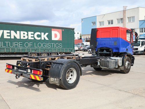 Iveco EUROCARGO 108E30, EURO 5, 18 TUN, ŠASÍ BEZ NÁSTAVBY, REPASE PŘEVODOVKY, PRAVIDELNÝ SERVIS