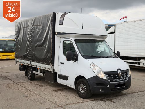 Renault MASTER 2,3 DCI, EURO 6, 3 MÍSTA, 3,5 TUNA, 8 PALET, SPACÍ NÁSTAVBA, MOTOR PO GO, PRAVIDELNÝ SERVIS