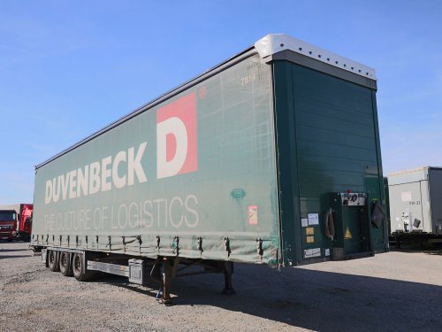 Schmitz , ZVEDACÍ NÁPRAVA, VÝBĚR Z 20 KS, LOW DECK, PŘÍZDVIH STŘECHY, TŘÍSTRANNÁ SHRNOVACÍ PLACHTA