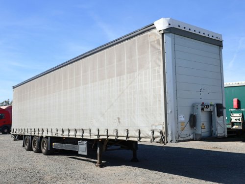 Schmitz , ZVEDACÍ NÁPRAVA, VÝBĚR Z 20 KS, LOW DECK, PŘÍZDVIH STŘECHY, TŘÍSTRANNÁ SHRNOVACÍ PLACHTA