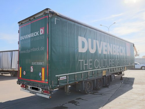 Schmitz , ZVEDACÍ NÁPRAVA , VÝBĚR Z 20 KS, LOW DECK, TŘÍSTRANNÁ SHRNOVACÍ PLACHTA