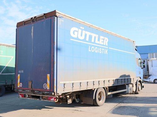 Scania R 420, 20 PALET, OPTICRUISE, EURO 6, 18 TUN, TŘÍSTRANNÁ SHRNOVACÍ PLACHTA