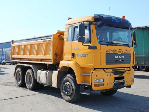 MAN TGA 26.440, 6x4, 26 TUN, HARDOX, 3-S, MEILLER KIPPER BORDMATIC, NOVÁ SPOJKA, PRAVIDELNÝ SERVIS