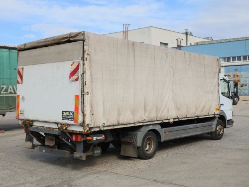 Mercedes-Benz ATEGO 812, VALNÍK S HYDRAULICKÝM ČELEM MBB, 16 PALET