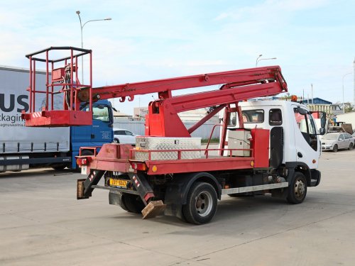 Avia D90-EL, MP 13 - 2, VYSOKOZDVIŽNÁ MONTÁŽNÍ PLOŠINA, PRACOVNÍ STROJ, NOSNOST 225 KG, 380 V, SPACÍ NÁSTAVBA