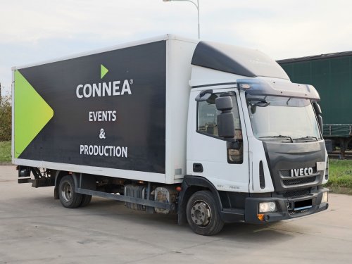 Iveco EUROCARGO ML 75E16, EURO 5 EEV, 15 PALET, HYDRAULICKÉ ČELO PALFINGER (MAX 1000 KG)